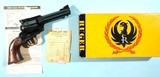1969 RUGER OLD MODEL BLACKHAWK BKH41 .41 MAGNUM 4 5/8" BLUE S.A. 3-SCREW REVOLVER IN ORIGINAL BOX. - 1 of 9