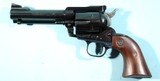1969 RUGER OLD MODEL BLACKHAWK BKH41 .41 MAGNUM 4 5/8" BLUE S.A. 3-SCREW REVOLVER IN ORIGINAL BOX. - 3 of 9