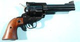 RUGER OLD MODEL BLACKHAWK .357 MAGNUM 4 5/8” REVOLVER CA. 1970 NEW UNFIRED IN ORIG. BOX. - 5 of 8
