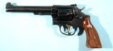 SMITH & WESSON K-38 K38 TARGET MASTERPIECE .38 SPL. CAL. 6” REVOLVER CA. 1952. - 3 of 6