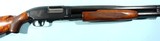 1957 WINCHESTER MODEL 12 DELUXE 12GA. PUMP SHOTGUN WITH SOLID MATTE RIB. - 3 of 11
