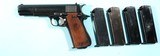 STAR MODEL B SEMI-AUTO 9MM LUGER CAL. PISTOL CA. 1951 W/ 4 EXTRA MAGS. - 1 of 7