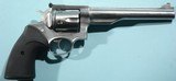 RUGER REDHAWK .44 MAG. 7 ½” STAINLESS REVOLVER. - 1 of 6