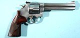 NEW SMITH & WESSON MODEL 629 6 OR 629-6 DELUXE 44 MAGNUM 6 1/2" STAINLESS REVOLVER NEW IN BOX, CIRCA 2018. - 3 of 6