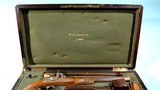 ORIGINAL CASED PAIR FRENCH PERCUSSION DUELLING/TARGET PISTOLS BY FERDINAND CLAUDIN (1835-90) OF PARIS CA. 1850’S. - 2 of 12