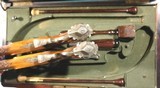 ORIGINAL CASED PAIR FRENCH PERCUSSION DUELLING/TARGET PISTOLS BY FERDINAND CLAUDIN (1835-90) OF PARIS CA. 1850’S. - 8 of 12