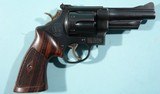 LIKE NEW 1979 SMITH & WESSON HIGHWAY PATROLMAN MODEL 28-2 .357MAG BLUE 4" PINNED BARREL REVOLVER. - 2 of 6