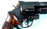 LIKE NEW 1979 SMITH & WESSON HIGHWAY PATROLMAN MODEL 28-2 .357MAG BLUE 4" PINNED BARREL REVOLVER. - 4 of 6