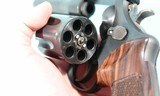 LIKE NEW 1979 SMITH & WESSON HIGHWAY PATROLMAN MODEL 28-2 .357MAG BLUE 4" PINNED BARREL REVOLVER. - 6 of 6