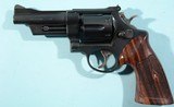 LIKE NEW 1979 SMITH & WESSON HIGHWAY PATROLMAN MODEL 28-2 .357MAG BLUE 4" PINNED BARREL REVOLVER. - 1 of 6