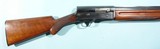 1933 BELGIUM FN HERSTAL PRE-WAR BROWNING A-5 AUTO 5 GRADE I 12GA. 29 1/2" RAISED MATTED RIB SEMI-AUTO RKLT SHOTGUN. - 2 of 11