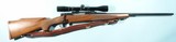 WINCHESTER MODEL 70 XTR BOLT ACTION 270 WIN. CAL. RIFLE W/SCOPE. - 1 of 7