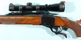 1976 RUGER NO. 1-A SINGLE SHOT 7X57MM LIGHT SPORTER W/LEUPOLD SCOPE. - 2 of 9