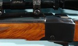 1976 RUGER NO. 1-A SINGLE SHOT 7X57MM LIGHT SPORTER W/LEUPOLD SCOPE. - 5 of 9