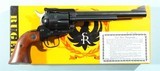 1971 (2nd YEAR) OLD MODEL BLACKHAWK BKH45 .45 LONG COLT 7 1/2" BLUE REVOLVER W/ BOX. - 1 of 9