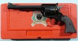 2006 RUGER NEW MODEL BLACKHAWK 50 YEAR ANNIVERSARY .44 MAGNUM FLAT-TOP 6 1/2" BLUE REVOLVER NEW IN BOX. - 1 of 8