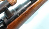 MANNLICHER SCHOENAUER 6.5X54MM MODEL 1903 CARBINE W/AJACK 2.5X52 SCOPE IN CLAW MOUNTS CA. 1920. - 4 of 15