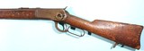 WINCHESTER MODEL 1892 LEVER ACTION .44 W.C.F. (44-40) CALIBER SADDLE RING CARBINE CA. 1913. - 4 of 11