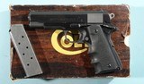 COLT SERIES 70 LIGHTWEIGHT COMMANDER .45 ACP CAL. PISTOL CA. 1972 WITH ORIG. BOX. - 1 of 8