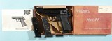 GERMAN WALTHER MODEL PP 7.65MM (.32 ACP) BAVARIAN POLICE PISTOL CA. 1967 IN BOX W/ 2 EXTRA MAGAZINES. - 1 of 10