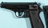 GERMAN WALTHER MODEL PP 7.65MM (.32 ACP) BAVARIAN POLICE PISTOL CA. 1967 IN BOX W/ 2 EXTRA MAGAZINES. - 5 of 10