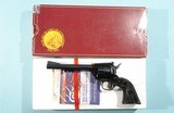 COLT NEW FRONTIER .22LR SINGLE ACTION 6” REVOLVER CA. 1980’S IN ORIG. BOX. - 1 of 11