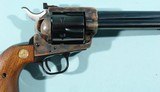 COLT NEW FRONTIER 2ND GENERATION SINGLE ACTION ARMY 44 SPECIAL CAL. 7 ½” BLUE & CASE HARDENED REVOLVER CA. 1970 IN ORIG. BOX. - 6 of 10