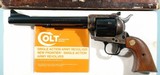 COLT NEW FRONTIER 2ND GENERATION SINGLE ACTION ARMY 44 SPECIAL CAL. 7 ½” BLUE & CASE HARDENED REVOLVER CA. 1970 IN ORIG. BOX. - 2 of 10