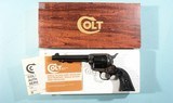 COLT SINGLE ACTION ARMY .44 SPECIAL CAL. 5 ½” BLUE & CASE HARDENED REVOLVER CA. 1979 IN ORIG. BOX. - 1 of 12