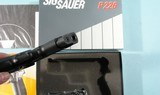 SIG SAUER P226 9MM PISTOL IN ORIG. BOX W/EXTRA MAGAZINE. - 5 of 6