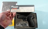 SIG SAUER P226 9MM PISTOL IN ORIG. BOX W/EXTRA MAGAZINE. - 6 of 6