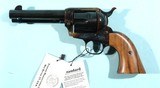 STANDARD MANUFACTURING CO. MODEL 1873 SINGLE ACTION .45 LONG COLT 4 3/4" BLUE & CASE COLOR SAA REVOLVER NEW IN BOX UNFIRED. - 2 of 8
