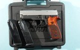 SIG SAUER MODEL P229 TWO TONE 9MM PISTOL W/ NIGHT SIGHTS NEW IN BOX. - 4 of 8
