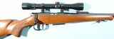 CZ MODEL 542-2E BOLT ACTION .22LR RIFLE W/WEAVER K4 SCOPE. - 2 of 7