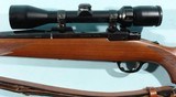 1988 RUGER M77 BOLT ACTION 7MM-08 REM. CAL. RIFLE W/SCOPE. - 4 of 8