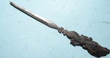 WW1 OR WWI TRENCH ART LETTER OPENER WITH IRON CROSS AND DATED 1917. - 5 of 5
