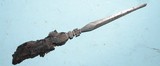 WW1 OR WWI TRENCH ART LETTER OPENER WITH IRON CROSS AND DATED 1917. - 1 of 5
