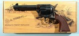 UBERTI BY TAYLOR'S & CO. 1873 SAA SMOKE WAGON .45 LONG COLT 4 3/4" BLUE / CASE SINGLE ACTION NEW IN BOX REVOLVER. - 1 of 7