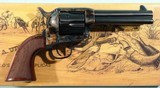 UBERTI BY TAYLOR'S & CO. 1873 SAA SMOKE WAGON .45 LONG COLT 4 3/4" BLUE / CASE SINGLE ACTION NEW IN BOX REVOLVER. - 2 of 7