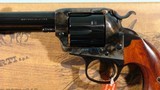 NEW IN BOX UBERTI BISLEY MODEL 1873 SINGLE ACTION SINGLE ACTION .45 LONG COLT (.45LC) 4 3/4" BLUE/ CASE REVOLVER. - 3 of 5
