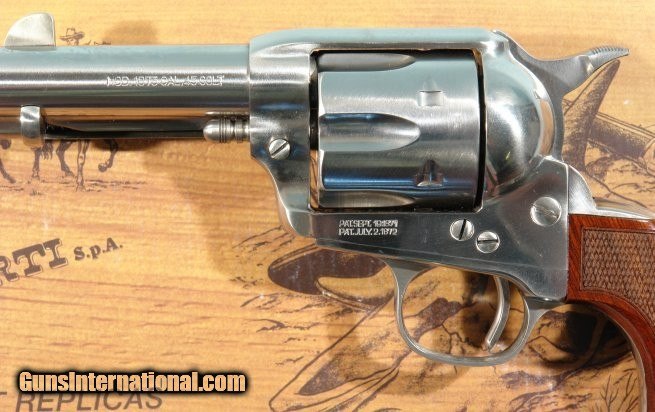 TAYLOR'S & CO. BY UBERTI RUNNIN IRON 1873 SAA SINGLE ACTION .45 LONG ...