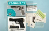 CZ 75 OR CZ-75 SEMI-AUTO 9MM PISTOL NEW IN BOX. - 1 of 7