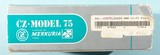 CZ 75 OR CZ-75 SEMI-AUTO 9MM PISTOL NEW IN BOX. - 7 of 7