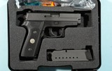 SIG SAUER P225A COMPACT CLASSIC 9MM PISTOL AS NEW IN BOX W/2 EXTRA MAGS. - 2 of 6