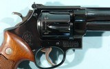1954 SMITH & WESSON PRE MODEL 27 H.E. (HAND EJECTOR) .357 MAGNUM BLUE 6 1/2" 5-SCREW N FRAME REVOLVER. - 6 of 10