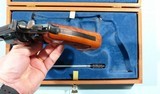 1978 SMITH & WESSON 27-2 PINNED BARREL .357 MAGNUM CAL. 5” REVOLVER IN ORIG. WOOD FACTORY DISPLAY BOX. - 5 of 7