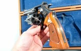 1978 SMITH & WESSON 27-2 PINNED BARREL .357 MAGNUM CAL. 5” REVOLVER IN ORIG. WOOD FACTORY DISPLAY BOX. - 6 of 7