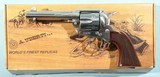 NEW IN BOX UBERTI SAA SINGLE ACTION RUNNIN IRON CATTLEMAN .45 LONG COLT 4 3/4" STAINLESS REVOLVER. - 1 of 6