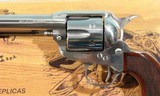 NEW IN BOX UBERTI SAA SINGLE ACTION RUNNIN IRON CATTLEMAN .45 LONG COLT 4 3/4" STAINLESS REVOLVER. - 2 of 6