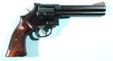 1987 SMITH & WESSON MODEL 586 586-1 .357 MAGNUM CAL. BLUE 6” REVOLVER IN ORIG. BOX. - 3 of 8